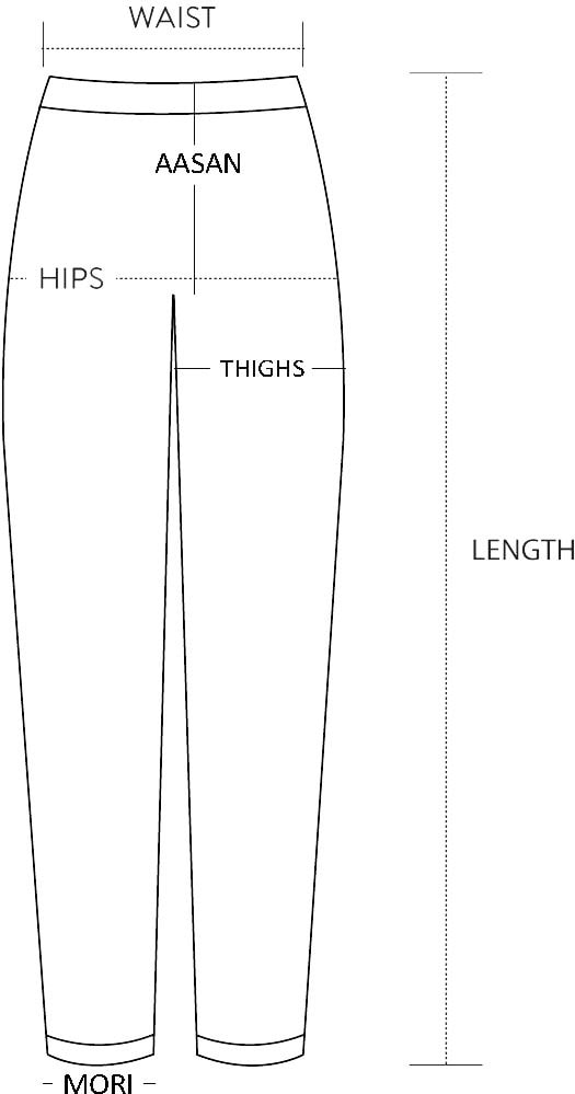 Pant Size Chart Final | Kessa