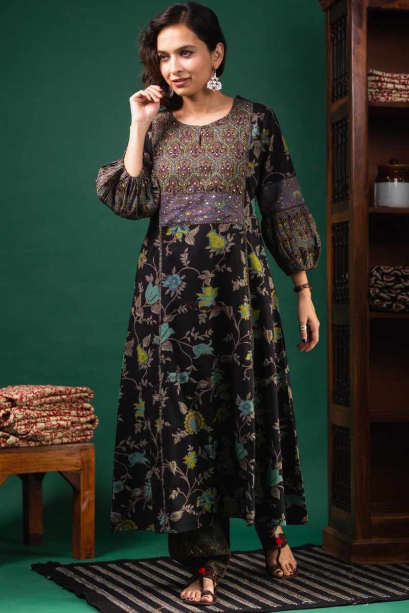 Buy Unique AVDAF201 Jasmira Cotton Kurta Salwar Set Online | Kessa